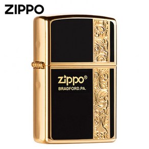 ZIPPO 지포 라이터 아라베스크 꽃문양