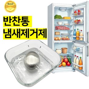 쎄네핏 반찬통냄새제거 반찬통냄새제거제 김치통 냄새제거, 1개, 실버