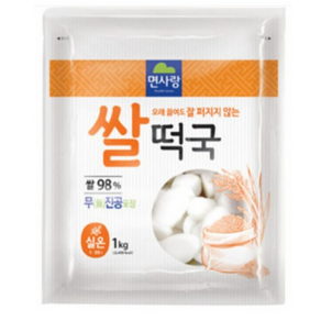 면사랑 쌀떡국(실온), 1kg, 1개