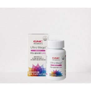 [KT알파쇼핑][GNC] 우먼스 울트라 메가 임팩트 (500mg 180정 90일분) 총90일분, 1개