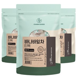 바나바잎차 티백 50개입 3팩, 3개, 50g