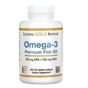 캘리포니아 CGN Omega3 프리미엄 피쉬 오일 100정 오메가3 EPA DHA