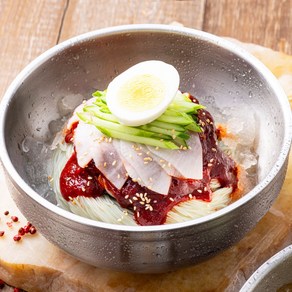 [더싱싱] 시원한 함흥 비빔냉면 10인분 세트(면 10인분+소스 10팩)