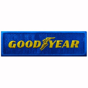 와펜 D735 - GOOD YEAR_사각 마크 패치 와펜