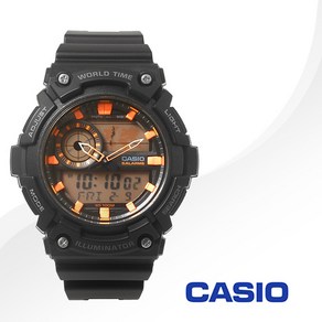 [CASIO] 카시오 AEQ-200W-1A2 남성 우레탄밴드 시계