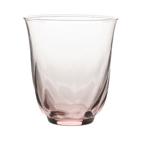 줄리스카 비엔 글라스 스몰 텀블러 (Eveyday Glass Vienne Small Tumble Set/4 Assoted Colos), 1개, 핑크