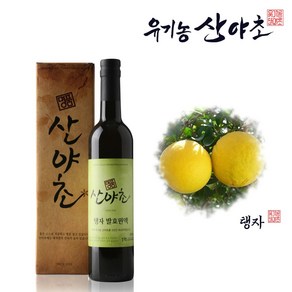 유기농산야초 탱자 발효원액 효소 진액 엑기스, 1개, 500ml