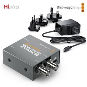 [Blackmagic-Design] Mico Convete BiDiectional SDI/HDMI 3G wPSU [전원어댑터 포함] [하이픽셀 공식 인증점], 1개