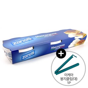 코스트코 이탈리안 자네티 마스카르포네 크림치즈 750g(250g x 3개입) + 이케아 봉지클립(대) 1P 아이스박스발송, 250g, 1개