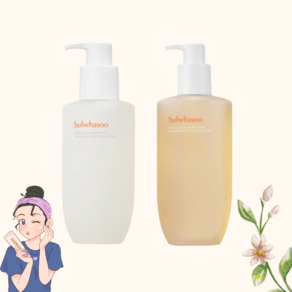 <2024 최신 > 설화수 new 클렌징 폼 200ml + 클렌징 오일 200ml 단품 세트 정품, 1개