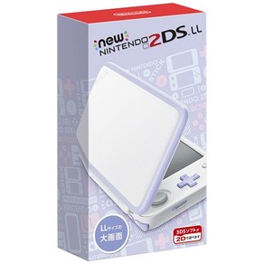 New 닌텐도 2DS LL [화이트×라벤더], 1개