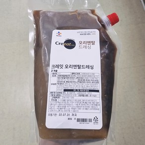 백설 오리엔탈 드레싱 2kg, 1개