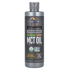 가든오브라이프 mct오일 C8 C10 C12 브레인 헬쓰 코코넛오일 473ml, 1개