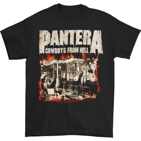 ROCKPANDA Pantera Cowboys From Hell 반팔티