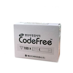 에스디 코드프리 혈당측정지 100매입