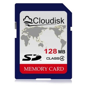 SD카드 Clouddisk 카메라용 SD 카드 클래스 6 4GB 월드 맵 4 2GB 1GB 128MB 메모리, 128MB(NOT GB), 1) 128MB(NOT GB)