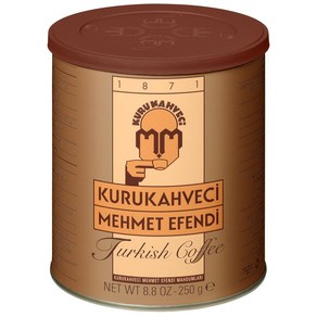 KURUKAHVECI Tukish Coffee 쿠루카베치 에펜디 터키 커피 무설탕 250g, 1개