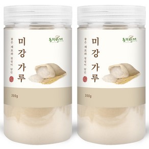 동의한재 국산 미강 가루 쌀겨 분말, 300g, 2개