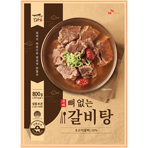 강부자 역대최저가/SK단독 부자 뼈없는 갈비탕, 없음, 800g, 8개