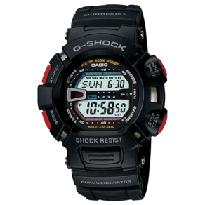 [G-SHOCK][지샥] G-9000-1DR 머드맨 듀얼일루미네이터