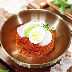 푸드짱 맛있는 물냉면 비빔냉면, B. 비빔냉면 10인세트, 1개, 3580g