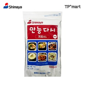 일본 시마야 우동 어묵국물 스프 업소용 만능다시 1kg, 시마야만능다시, 1개