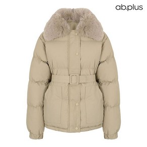 Ab.plus [ab.plus] 와이드 퍼카라 포켓 벨티드 패딩 점퍼 (LSZ1MU83A)753838