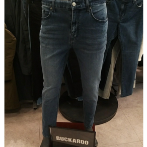 버커루 [특가전] [BUCKAROO JEANS] [36사이즈추가입고] 남성 프리미엄라인 D/K 다크인디고톤 이쁜워싱 업3 슬림일자핏 청바지 데님진