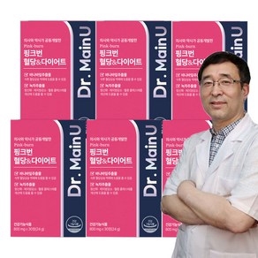 닥터메인유 핑크번 혈당 다이어트 바나바잎 카테킨 식후 혈당 상승 억제 체지방 감소, 6개, 30정