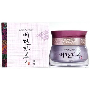 생그린 비단자수 크림 50g + 마스크