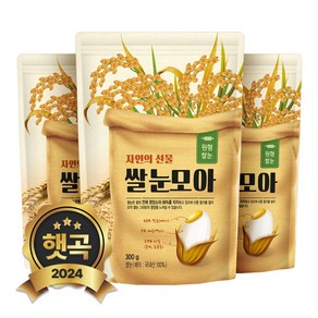 현대농산 국산 쌀눈 900g (300gx3봉), 3개