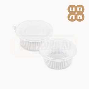 백만상회 [BU] 고강도 국물용기 105파이 소 백색(PP재질), 1개, 500세트