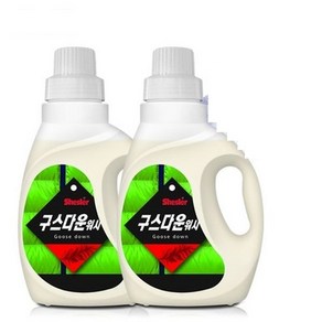 쉬슬러 구스다운 기능성 중성세제 본품 650ml 1+1, 2개