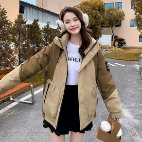 Modern Fashion 남녀공용 얇은 패딩 바람막이 커플 점퍼 W14