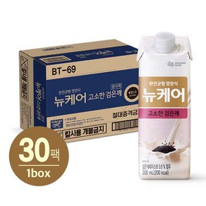 [대상웰라이프]뉴케어 고소한검은깨맛 200ml x 30팩, 30개