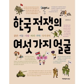 한국 전쟁의 여섯 가지 얼굴:공간 이동 사람 파괴 기억 국가 권력, 책과함께어린이, 김한종