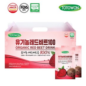 강원식품 유기농레드비트100 80mL 35포, 35개