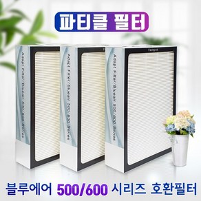 필터왕국 블루에어 클래식 500/600 파티클 필터 헤파 3p 세트 260412, 1개