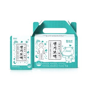 함소아 생기보액 망고맛 20ml 14팩 유아 음료수 어린이 건강 음료, 280ml, 1개