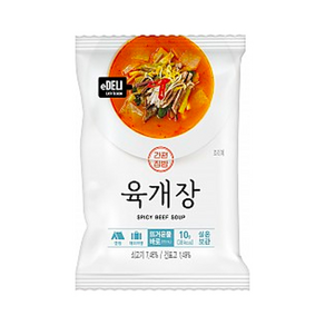 동림 간편육개장, 10g, 4개