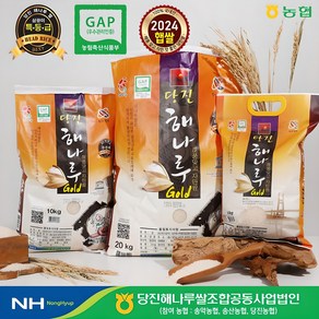 [출고당일도정] 2024년산 골드쌀 [삼광미 특등급], 20kg, 1개