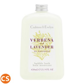 [미국직배송] 크랩트리앤에블린 버베나 & 라벤더 버블배쓰 650ml﻿﻿ VERBENA & LAVENDER Bubble Bath, 1개, 650ml