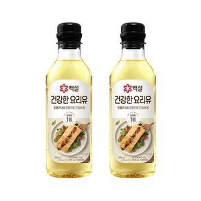 백설 건강을 생각한 요리유 500ml x2개, 2개