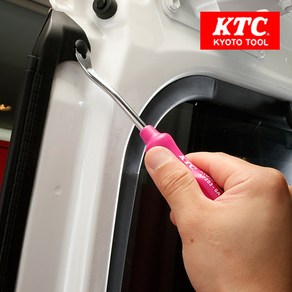 KTC 클립 클램프 툴 앵글 쇼트 핀셔 AP203-6A 10A 차량 내장 리무버, 1개