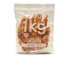 테비 강아지 간식 사사미 애견 치킨바 1kg 강아지간식 애견간식 반려견간식