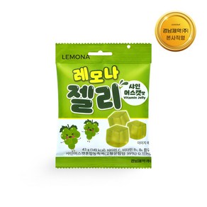 [경남제약] 레모나 젤리 샤인머스캣맛 43g, 1개