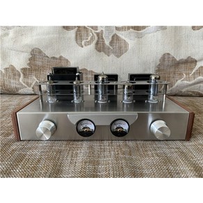 진공관앰프 lyele 오디오 6n2 6p1 증폭기 키트 diy hifi 클래스 a 오디오 증폭기 vu 미터 블루투스 5.0 usb 플레이어 3.5w2 110v220v, bt 키트 포함, 110v