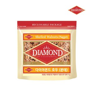 (주)동서 다이아몬드 호두 분태1KG 한박스(10봉지), 1kg, 10개