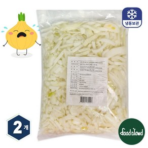 냉동 양파 슬라이스, 1kg, 2개