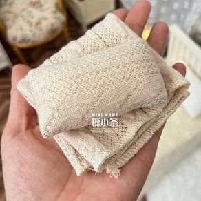 미니어처 가구 소품 인형 집 모델 액세서리 침대 옆 테이블 침구 세트 베개, 1개, 11) 12 point blanket set